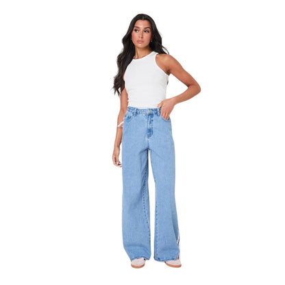 Camel - Pack Shot - I Saw It First Womens-Ladies Bow Jeans
