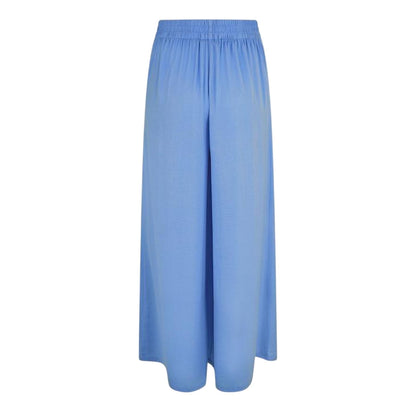 Cornflower Blue - Back - French Connection Womens-Ladies Damasco Wide Leg Culottes