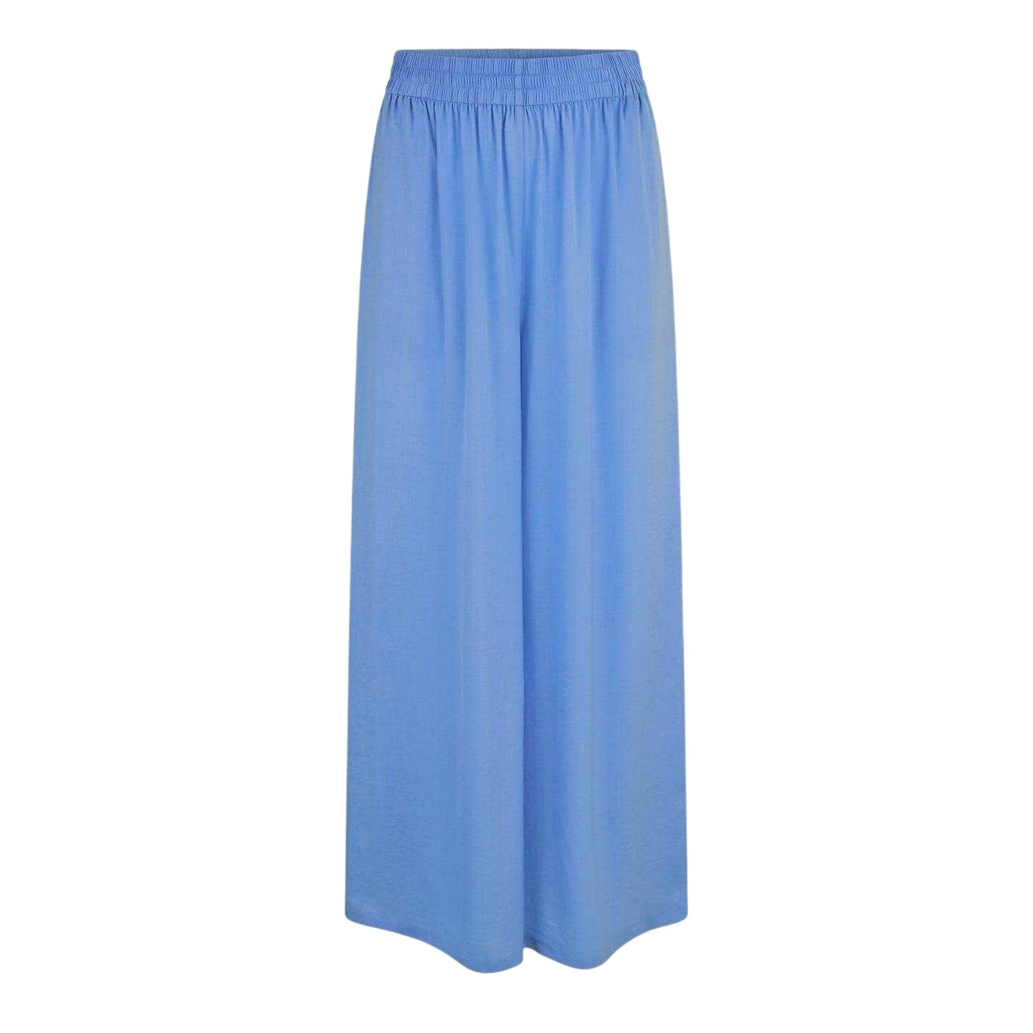 Cornflower Blue - Front - French Connection Womens-Ladies Damasco Wide Leg Culottes