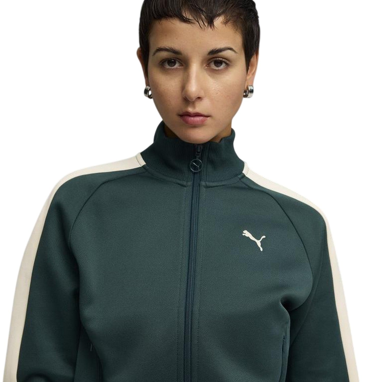 Terrain - Side - Puma Womens-Ladies T7 Track Jacket