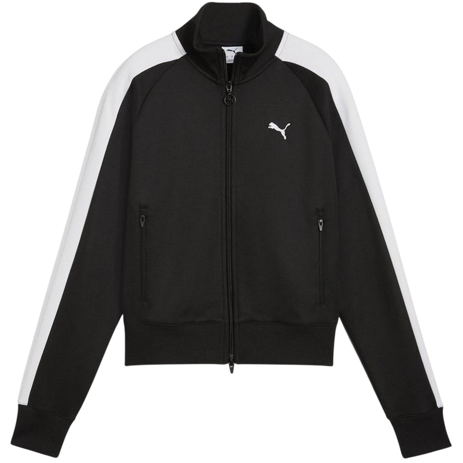 Black - Front - Puma Womens-Ladies T7 Track Jacket