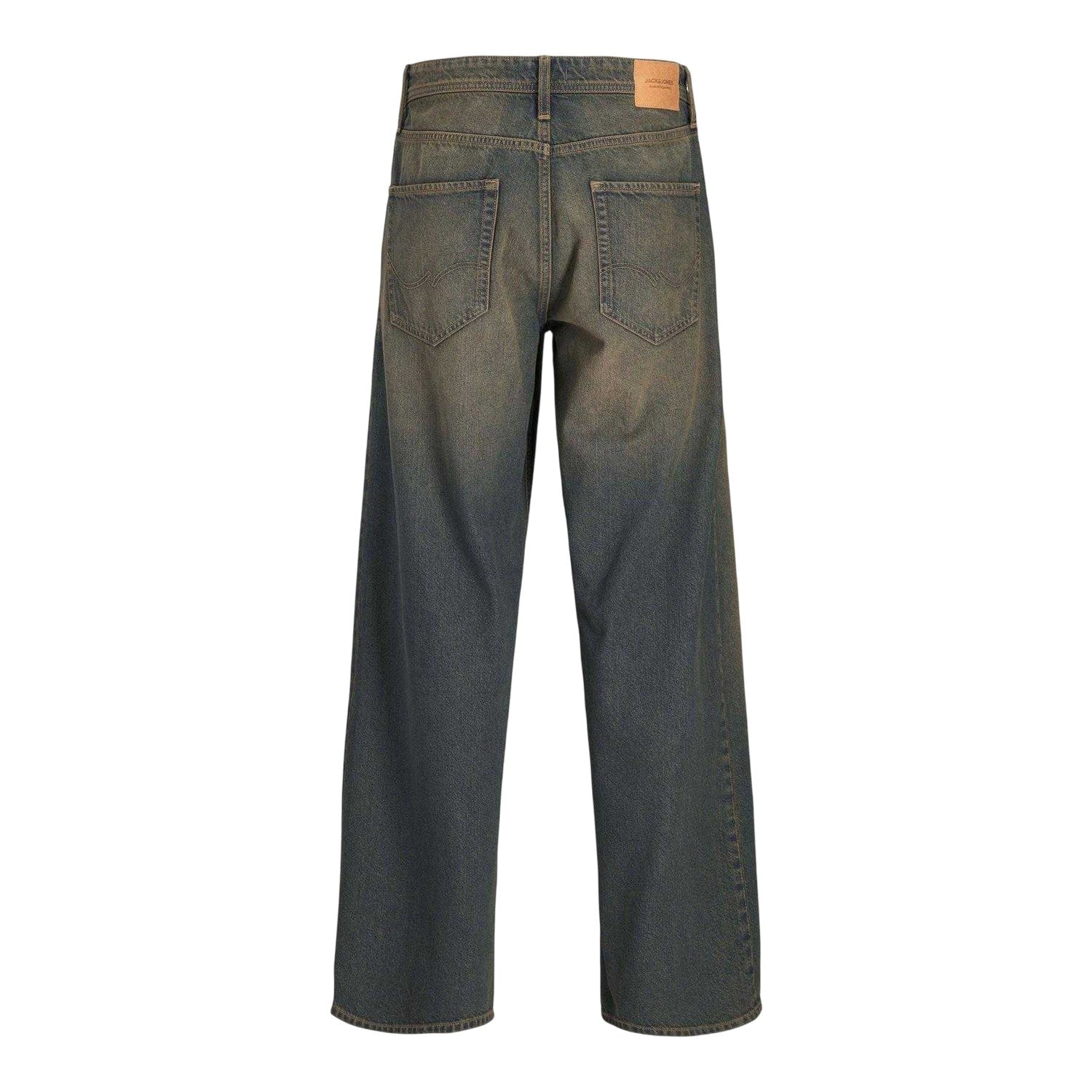 Blue Denim - Back - Jack And Jones Mens 083 Denim Fade Skinny Jeans