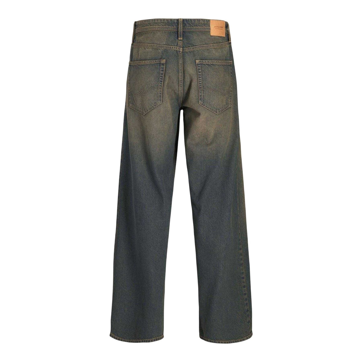 Blue Denim - Back - Jack And Jones Mens 083 Denim Fade Skinny Jeans