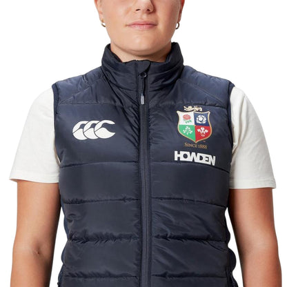 Dark Navy - Side - Canterbury Womens-Ladies Microlight 2025 British & Irish Lions Gilet