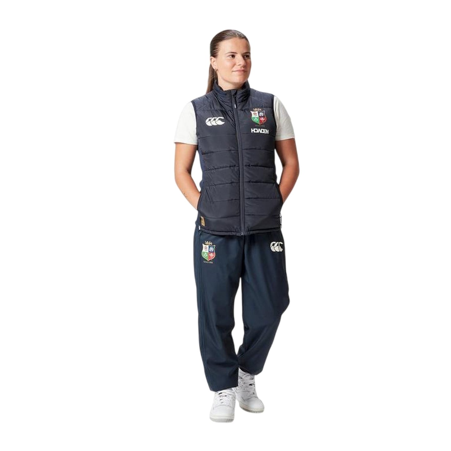 Dark Navy - Pack Shot - Canterbury Womens-Ladies Microlight 2025 British & Irish Lions Gilet