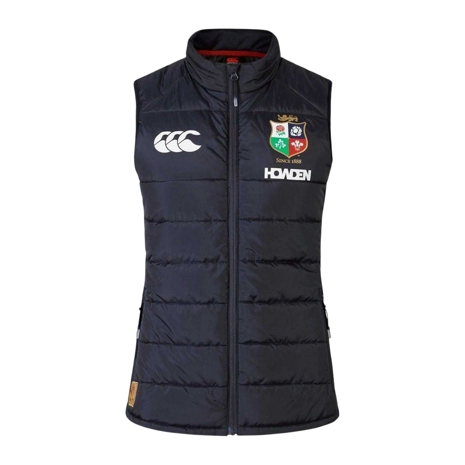 Dark Navy - Front - Canterbury Womens-Ladies Microlight 2025 British & Irish Lions Gilet