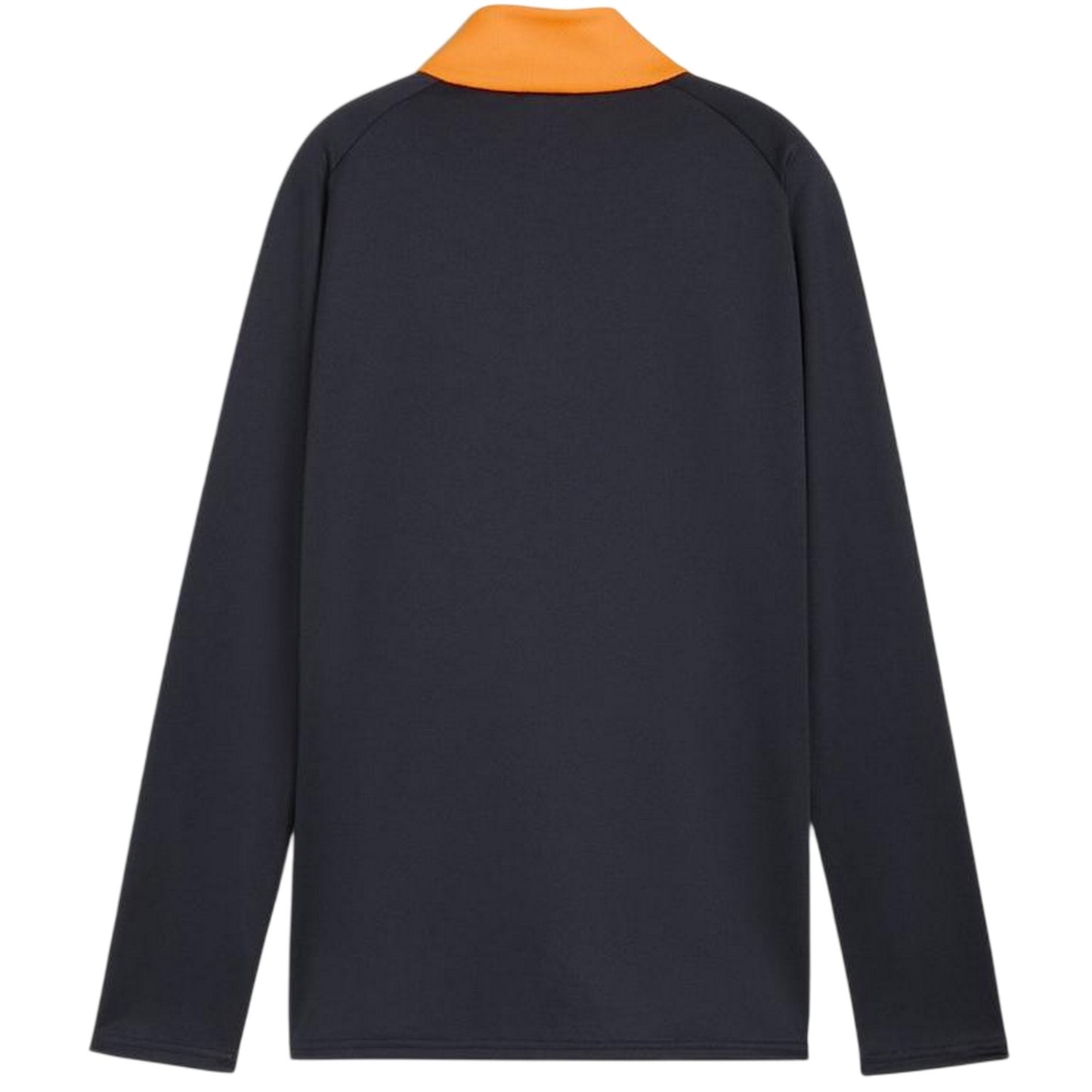Navy-Orange - Back - Puma Womens-Ladies Training Base Layer Top