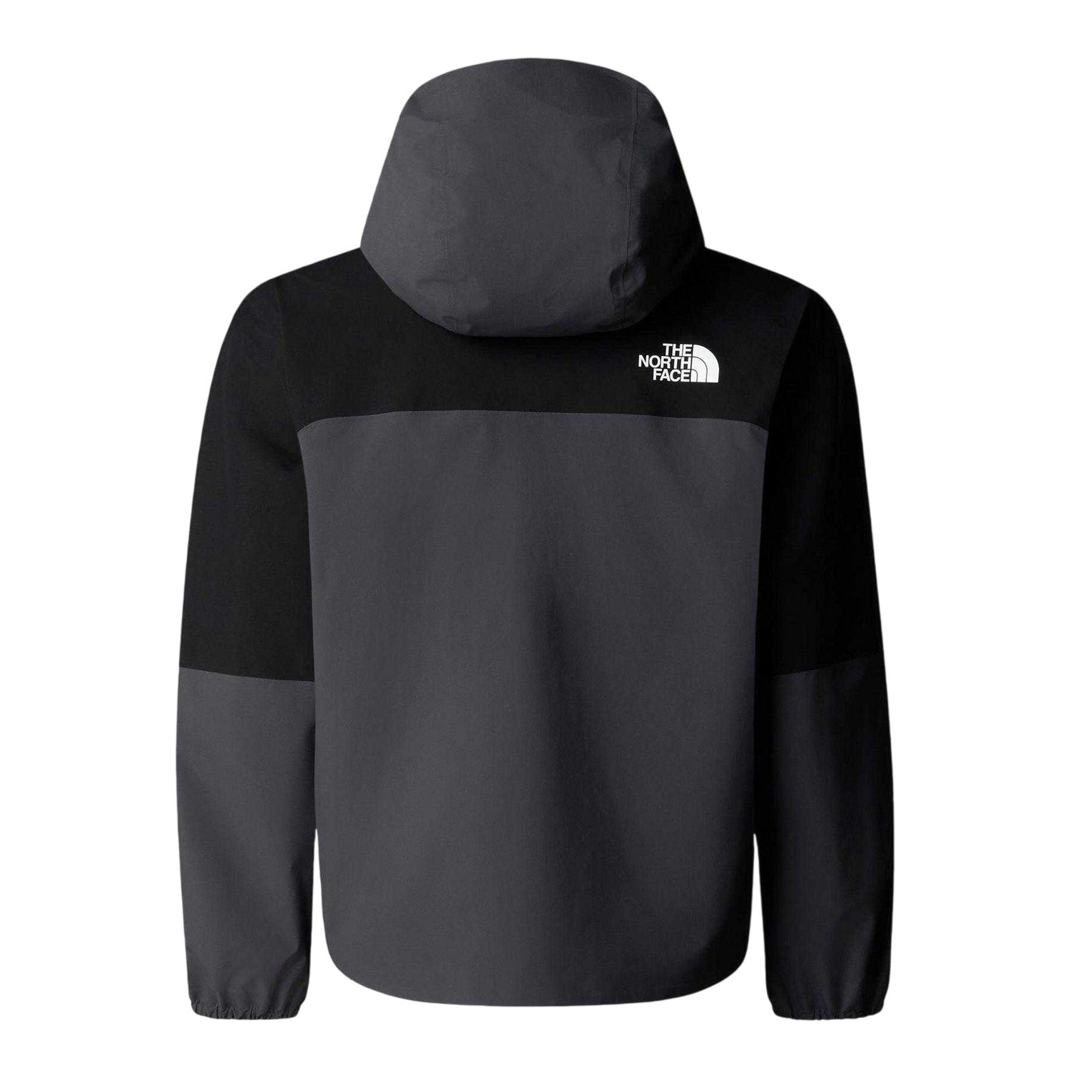 Black-Grey - Back - The North Face Boys Packable Shell Jacket
