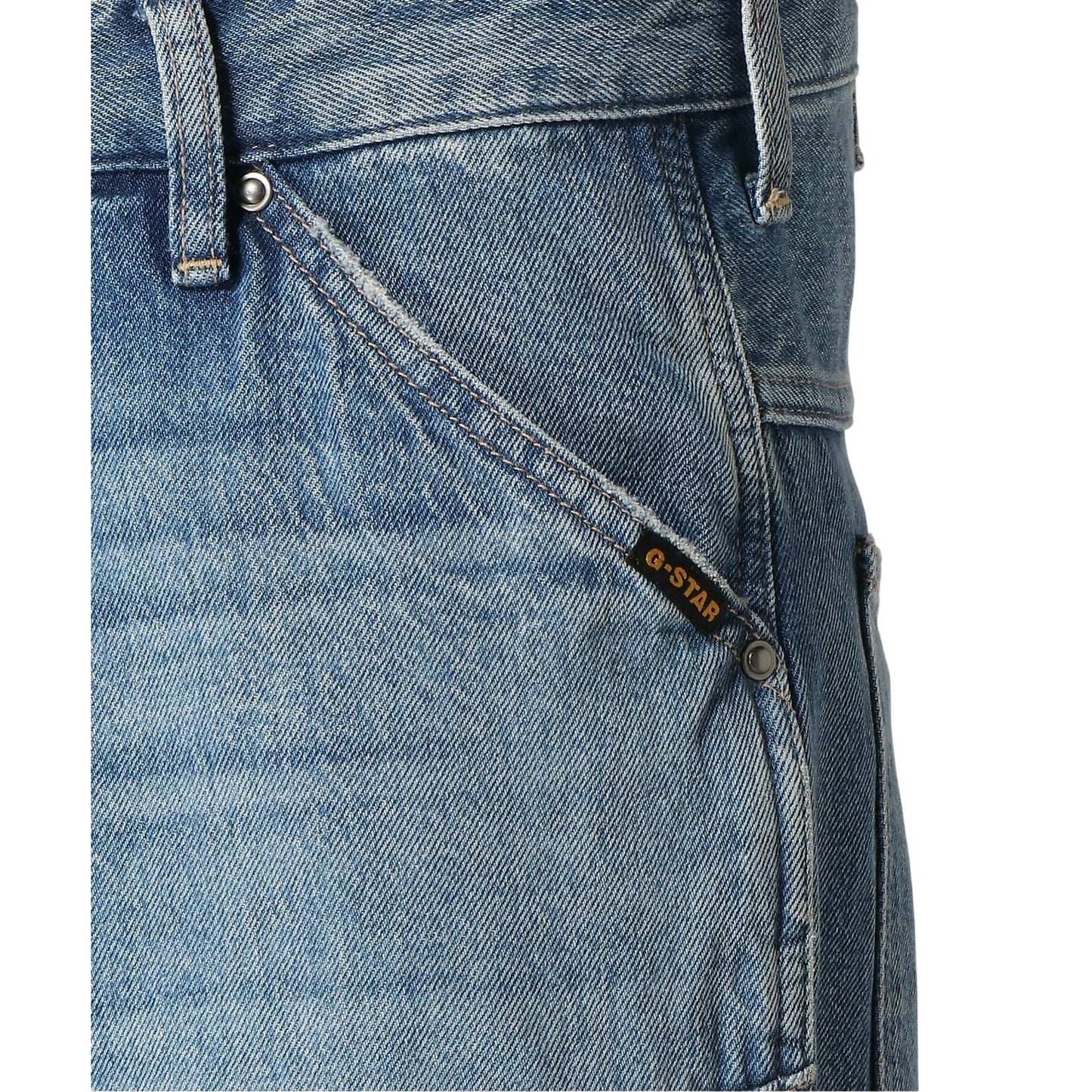 Blue Danube - Pack Shot - G-Star Womens-Ladies Tapered Jeans