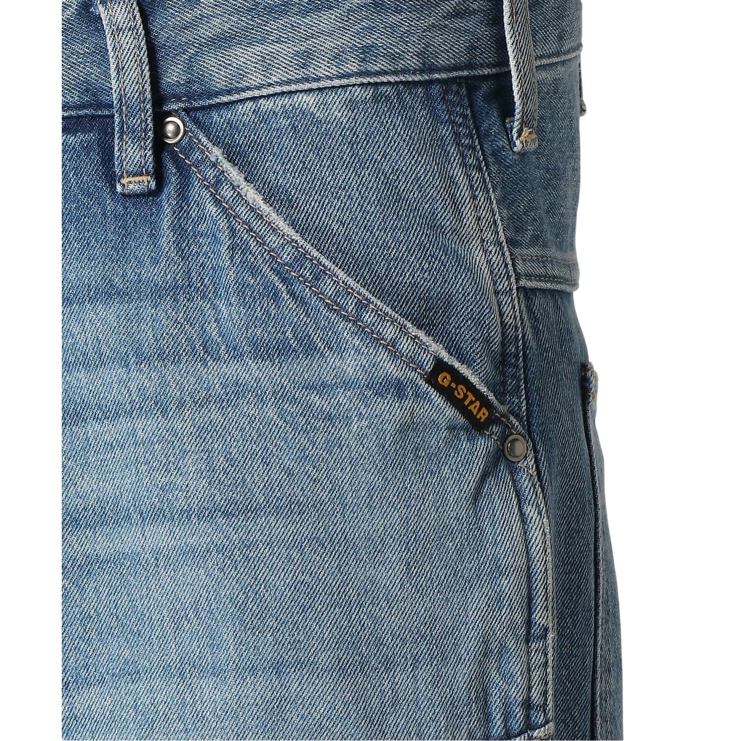 Blue Danube - Pack Shot - G-Star Womens-Ladies Tapered Jeans