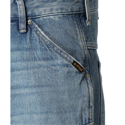 Blue Danube - Pack Shot - G-Star Womens-Ladies Tapered Jeans