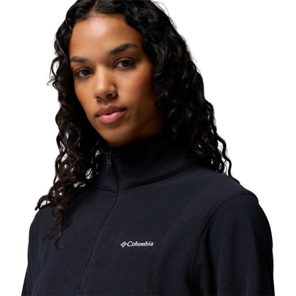 Black - Side - Columbia Womens-Ladies Vital Half Zip Fleece Top