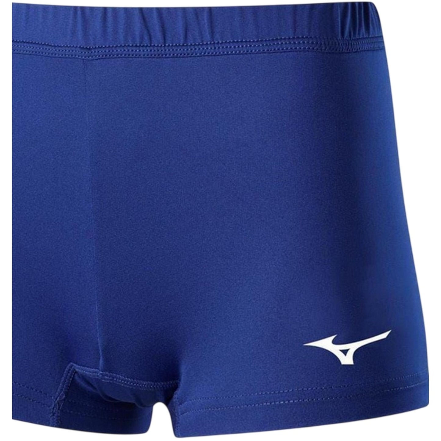 Royal Blue - Back - Mizuno Womens-Ladies Performance Netball Shorts