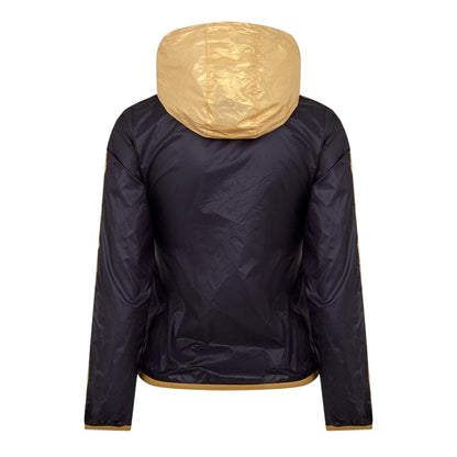 Black - Back - Puma Womens-Ladies Contrast Windbreaker