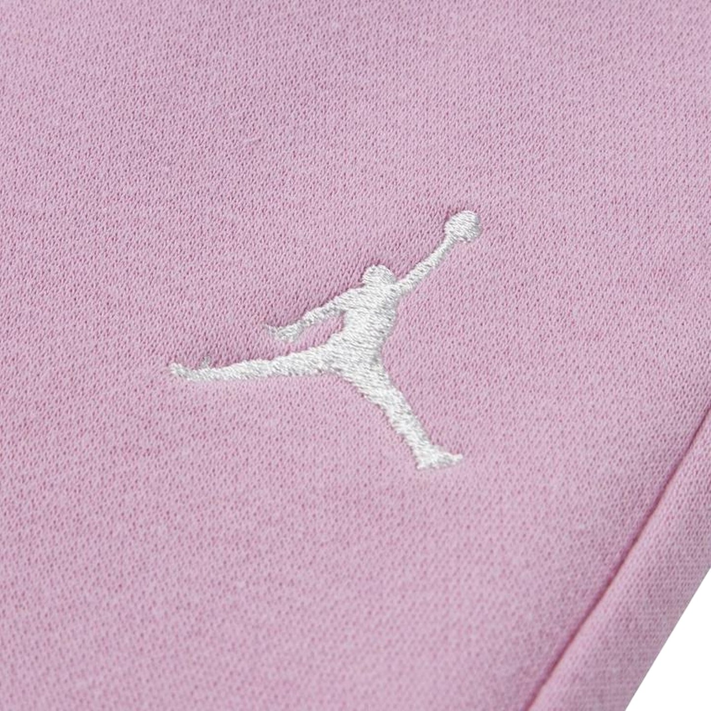 Soft Pink - Side - Nike Childrens-Kids Brooklyn Logo Joggers