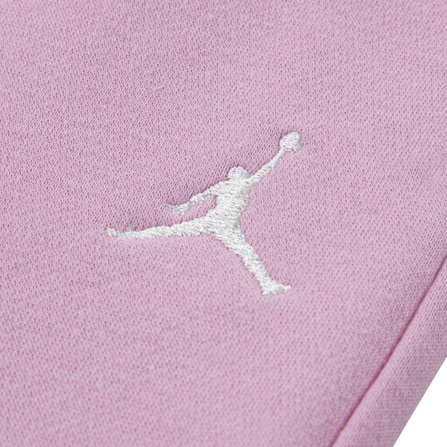 Soft Pink - Side - Nike Childrens-Kids Brooklyn Logo Joggers