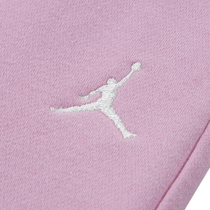 Soft Pink - Side - Nike Childrens-Kids Brooklyn Logo Joggers