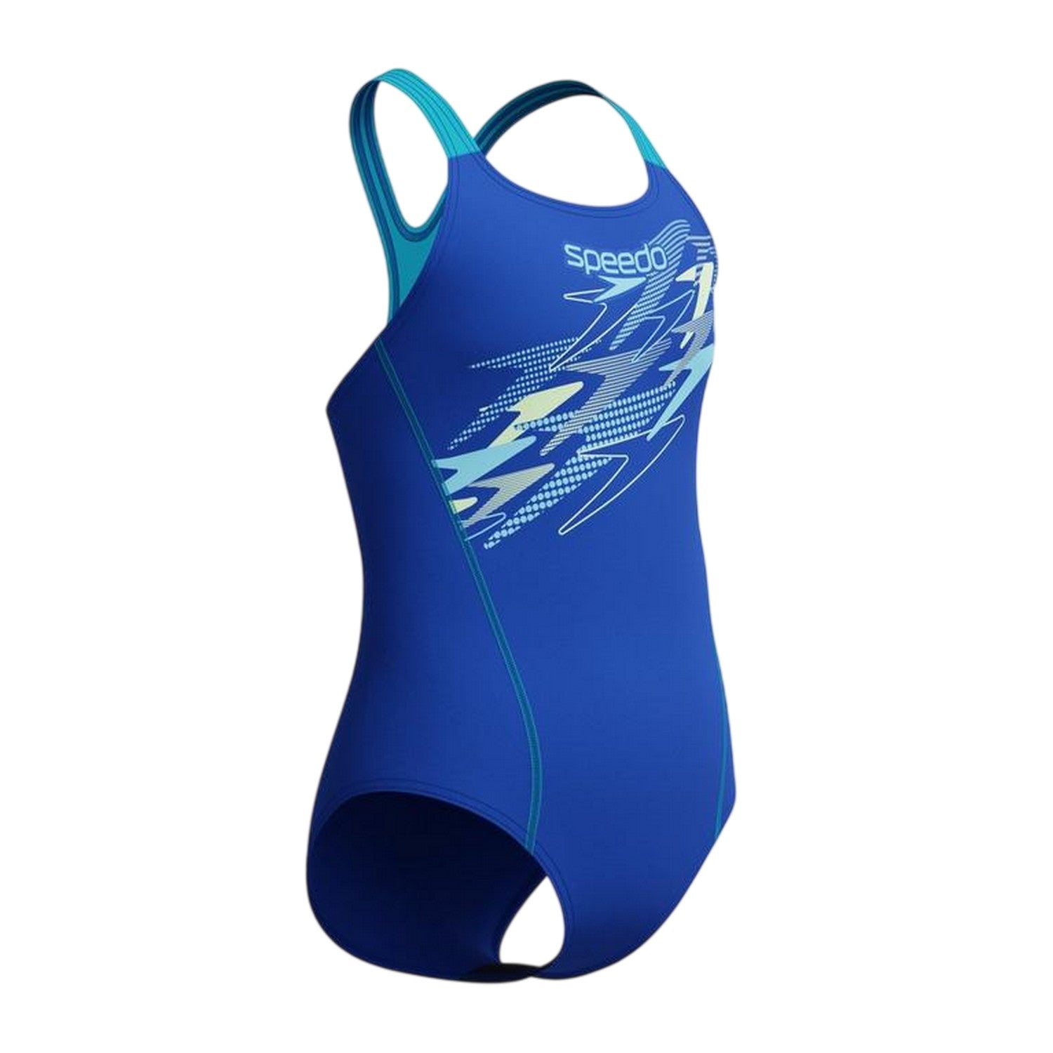 Deep Blue - Lifestyle - Speedo Girls Medley Medalist One Piece Swimsuit