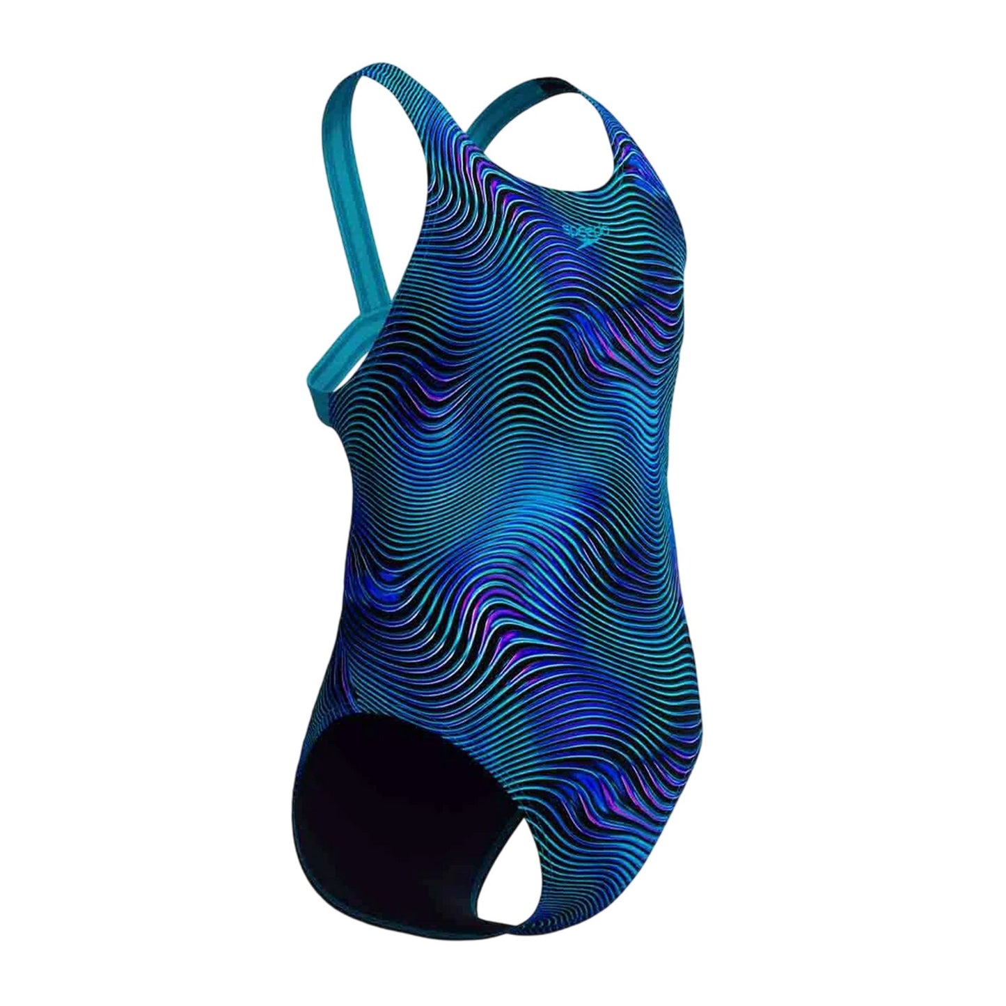Deep Blue - Lifestyle - Speedo Girls Printed One Piece Swimsuit