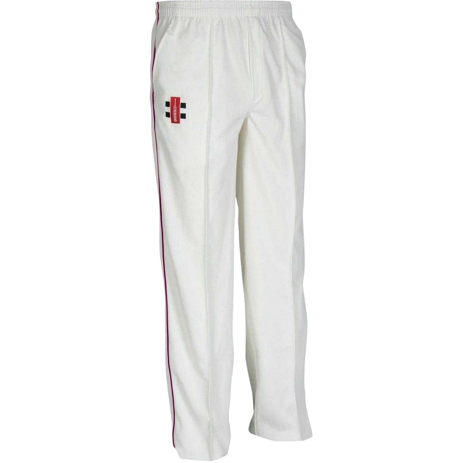 Grey - Back - Gray-Nicolls Childrens-Kids Matrix Tracksuit Bottoms