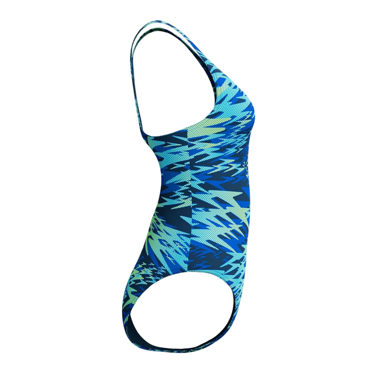 Peacoat - Side - Speedo Womens-Ladies Hyperboom Medalist One Piece Swimsuit