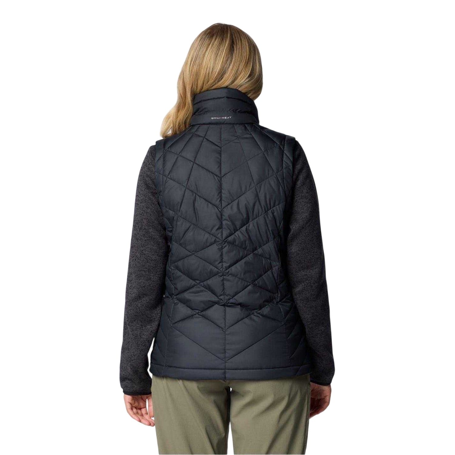 Black - Back - Columbia Womens-Ladies Heavenly II Quilted Gilet