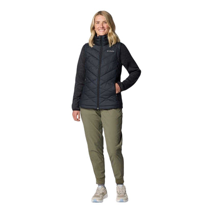 Black - Pack Shot - Columbia Womens-Ladies Heavenly II Quilted Gilet