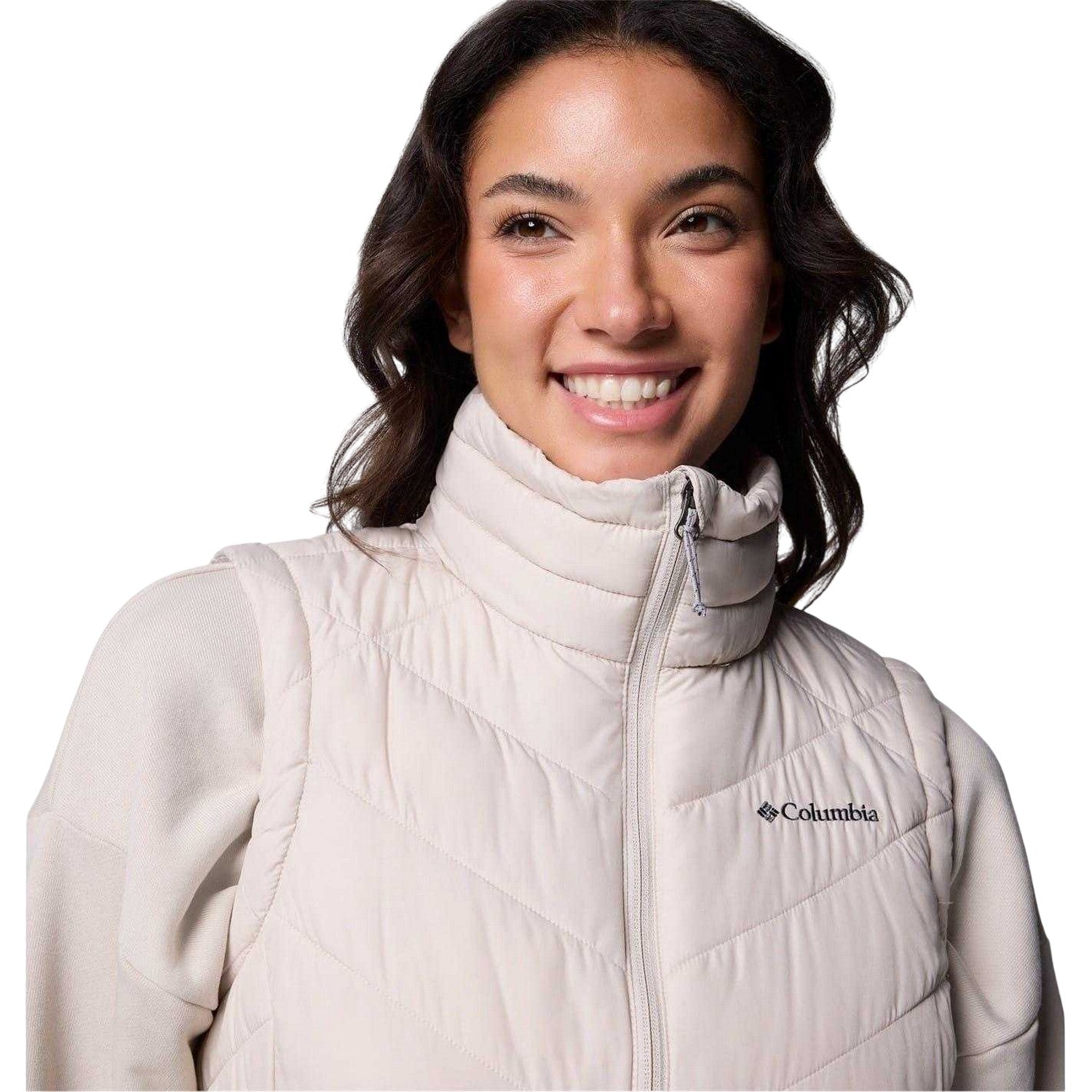 Dark Stone - Side - Columbia Womens-Ladies Heavenly II Quilted Gilet