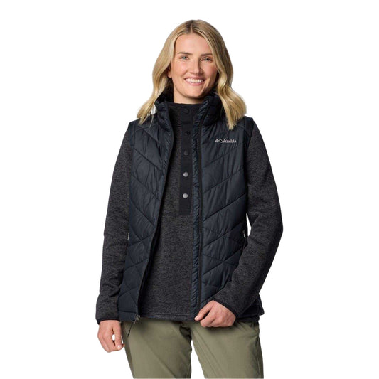 Black - Front - Columbia Womens-Ladies Heavenly II Quilted Gilet