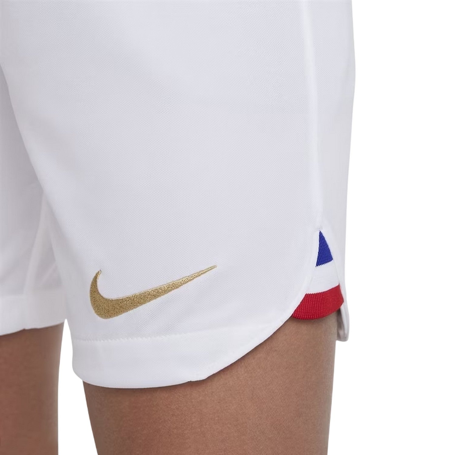 White - Lifestyle - Nike Childrens-Kids 2022-23 France Football Home Shorts