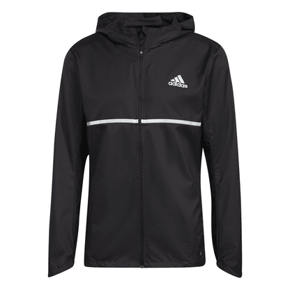 Black - Front - Adidas Mens Own The Run Track Jacket