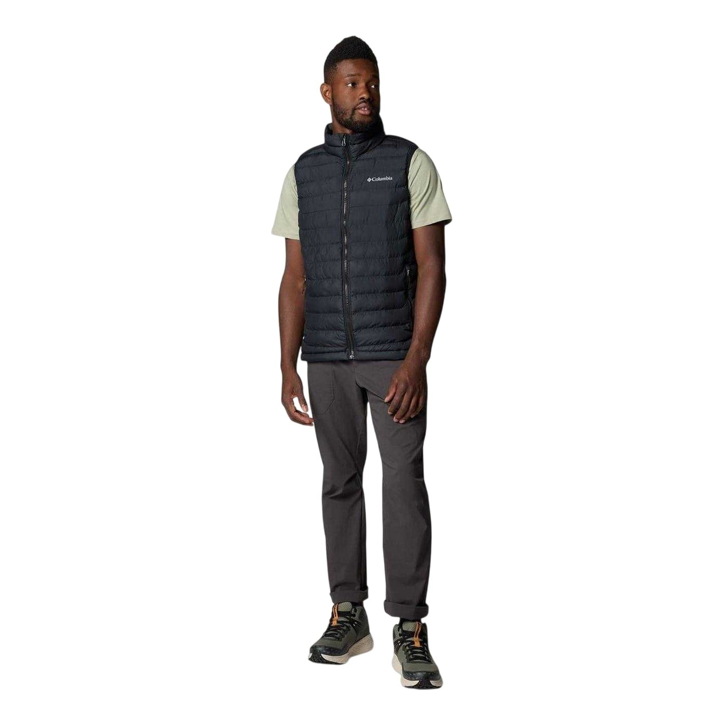 Black - Pack Shot - Columbia Mens Powder Lite II Gilet