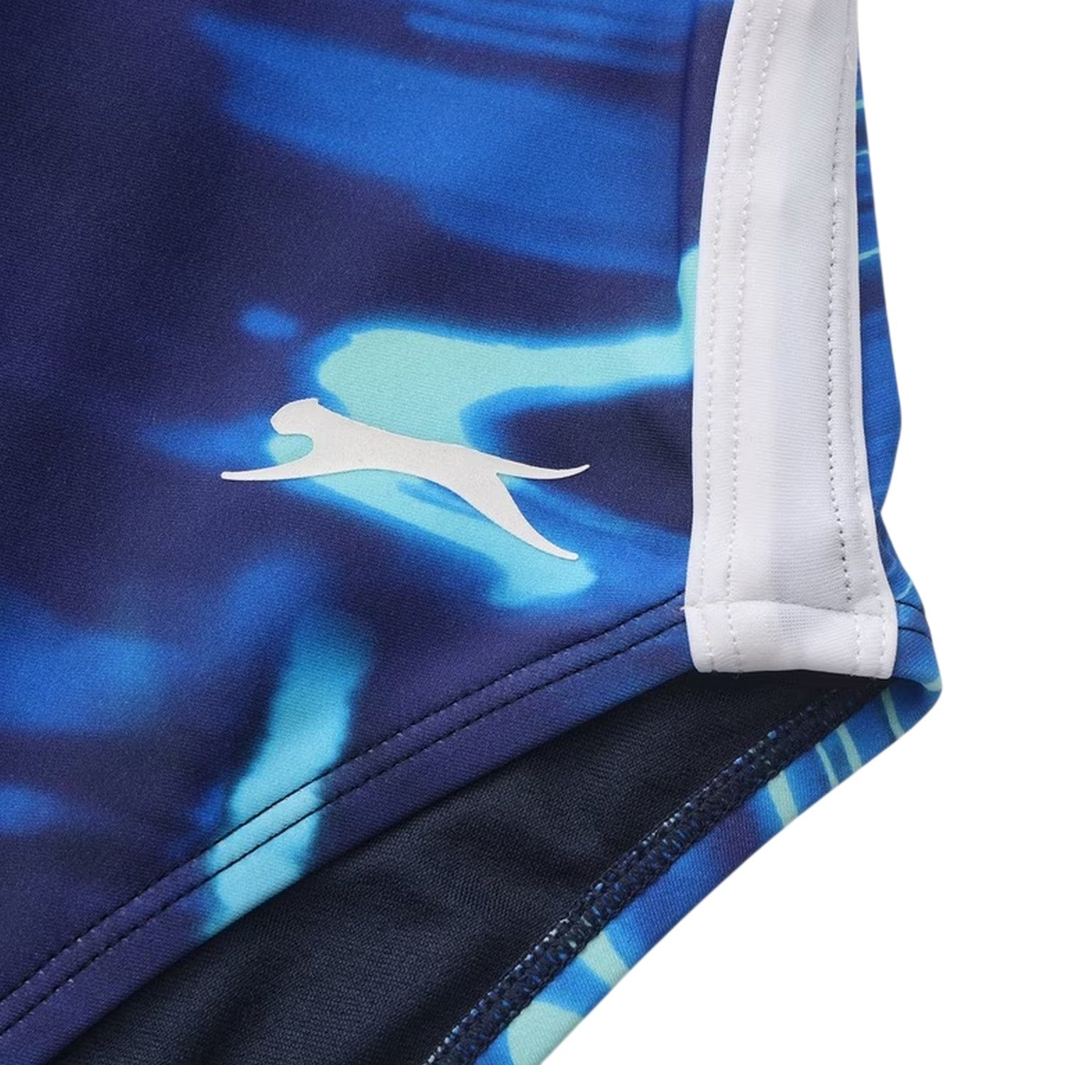 Vibrant Ripple - Pack Shot - Slazenger Womens-Ladies Tie Back One Piece Swimsuit