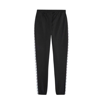 Black-White - Back - Fred Perry Mens Taped Jogging Bottoms