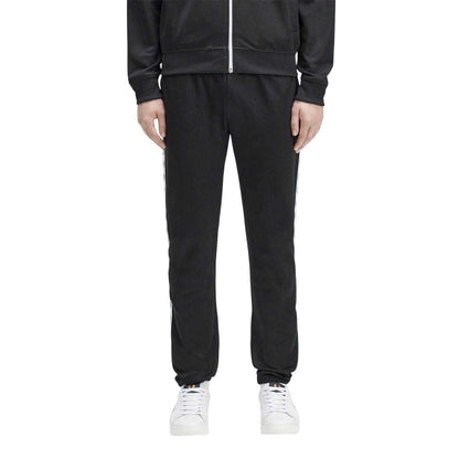 Black-White - Lifestyle - Fred Perry Mens Taped Jogging Bottoms