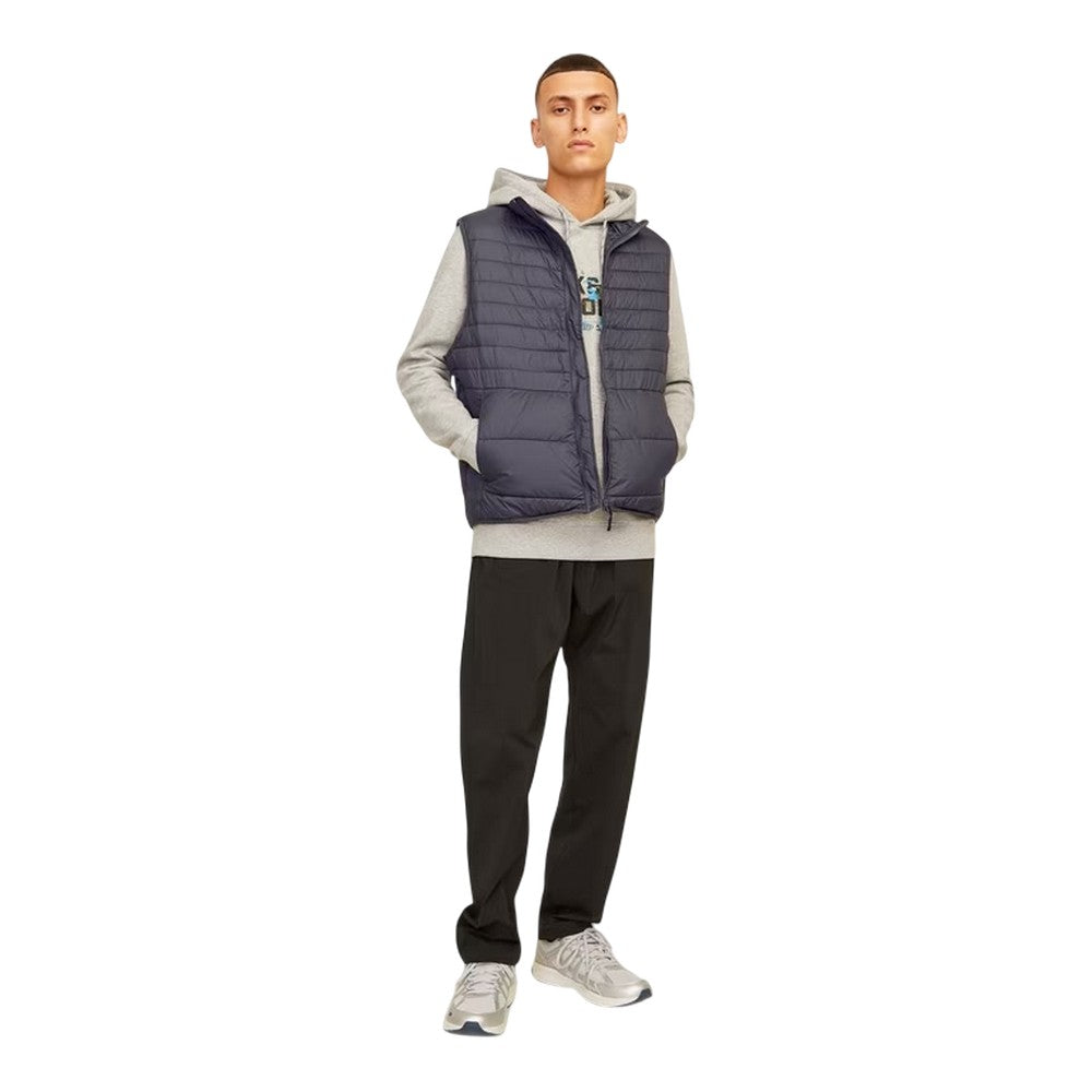 Asphalt - Side - Jack And Jones Mens Estate Quilted Gilet