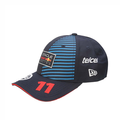 Blue - Back - New Era Mens Serigo Perez Oracle Red Bull Racing Baseball Cap