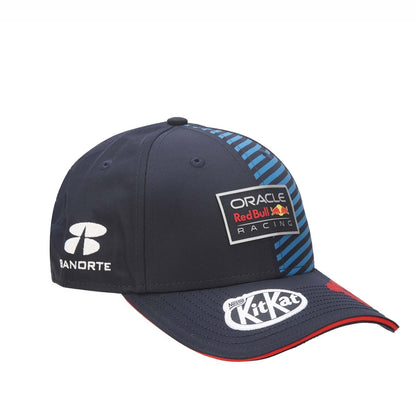 Blue - Side - New Era Mens Serigo Perez Oracle Red Bull Racing Baseball Cap