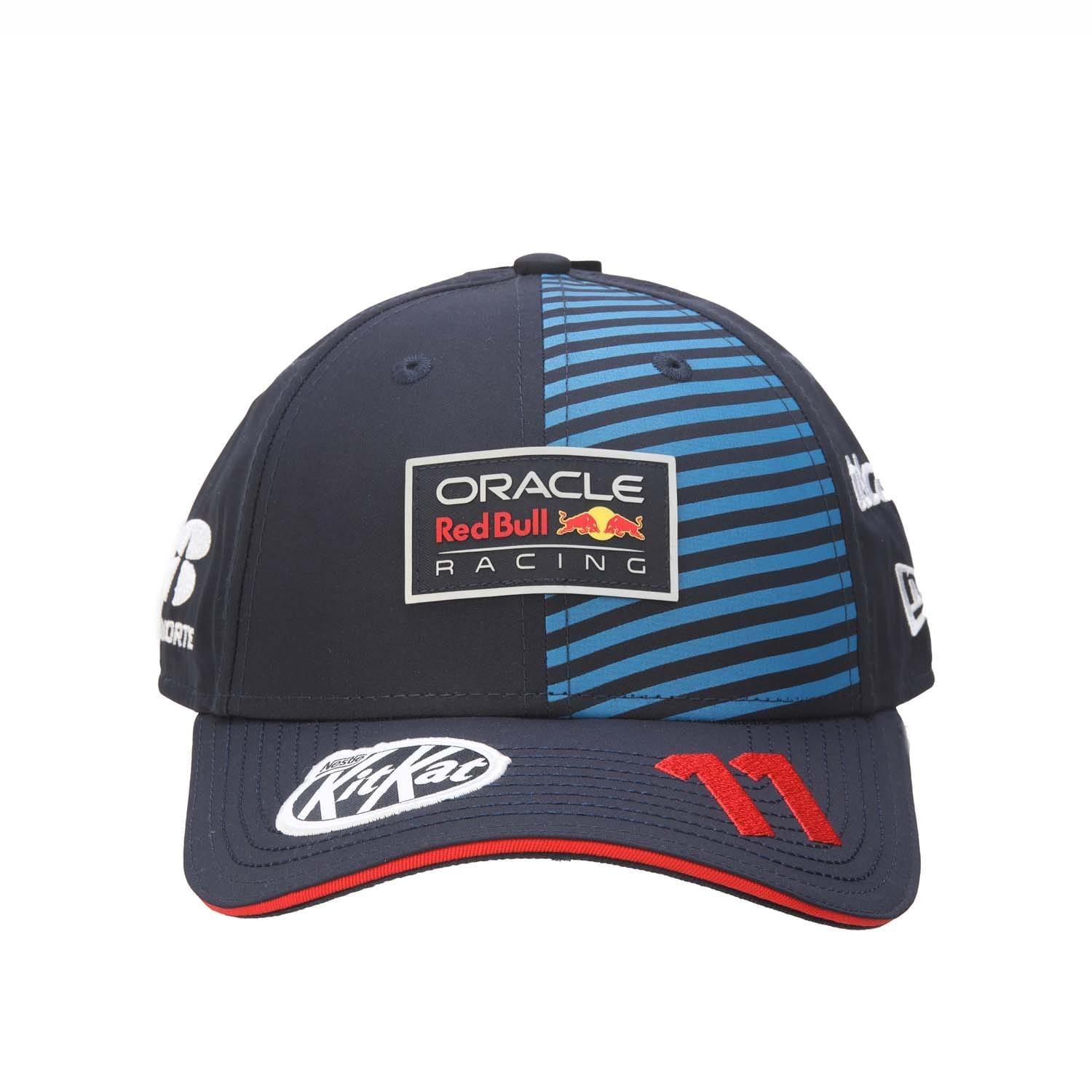 Blue - Front - New Era Mens Serigo Perez Oracle Red Bull Racing Baseball Cap