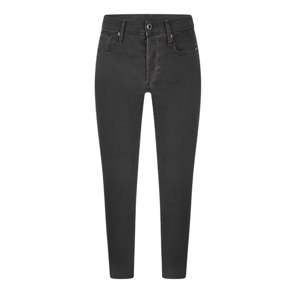 Raven - Front - G-Star Mens 3301 Slim Jeans