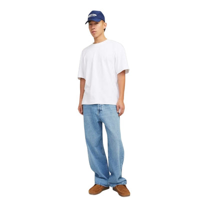 Blue Denim - Lifestyle - Jack And Jones Mens 192 Denim High Rise Baggy Jeans