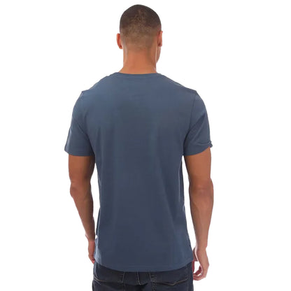 Denim - Back - Timberland Mens Kennebec River Tree Logo T-Shirt