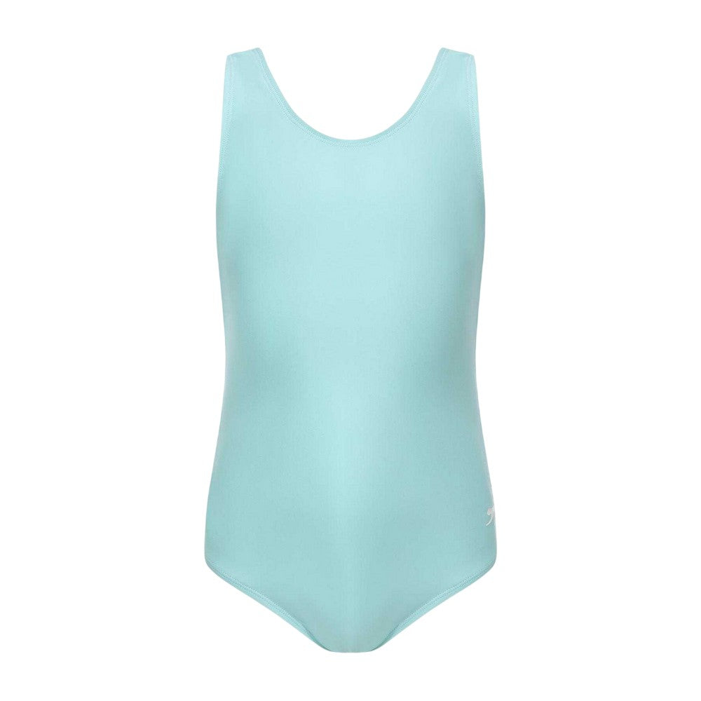 Spearmint - Front - Slazenger Girls Xtra Life One Piece Swimsuit