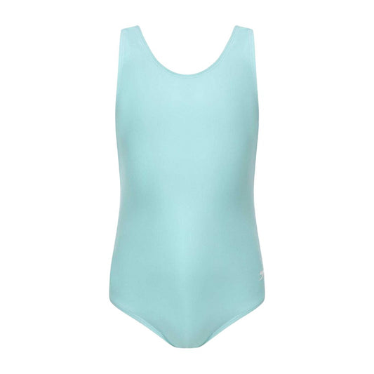 Spearmint - Front - Slazenger Girls Xtra Life One Piece Swimsuit
