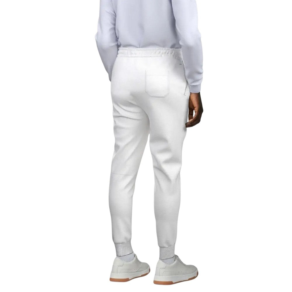 White - Back - Boss Mens SkeDigital Gradient Logo Tracksuit Bottoms
