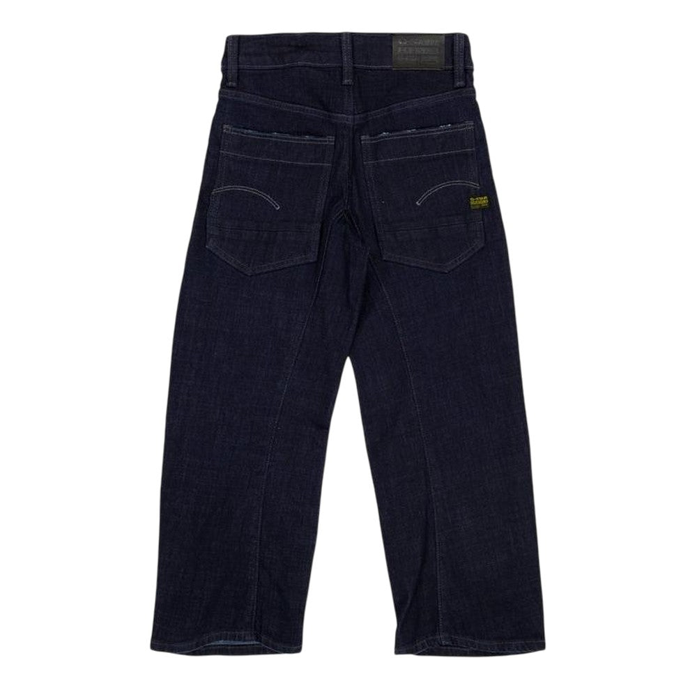 Raw - Back - G-Star Childrens-Kids 3D Relaxed Wide Leg Jeans