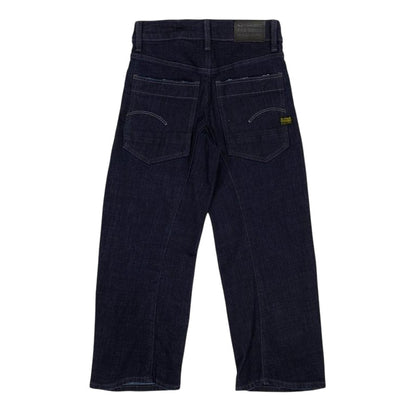 Raw - Back - G-Star Childrens-Kids 3D Relaxed Wide Leg Jeans