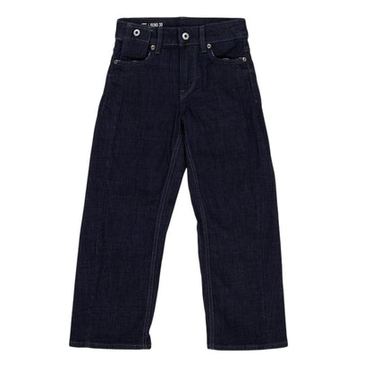 Raw - Front - G-Star Childrens-Kids 3D Relaxed Wide Leg Jeans