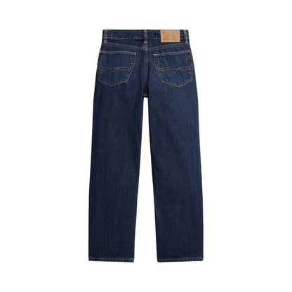 Blue - Back - Ralph Lauren Childrens-Kids 5 Pockets Straight Leg Jeans