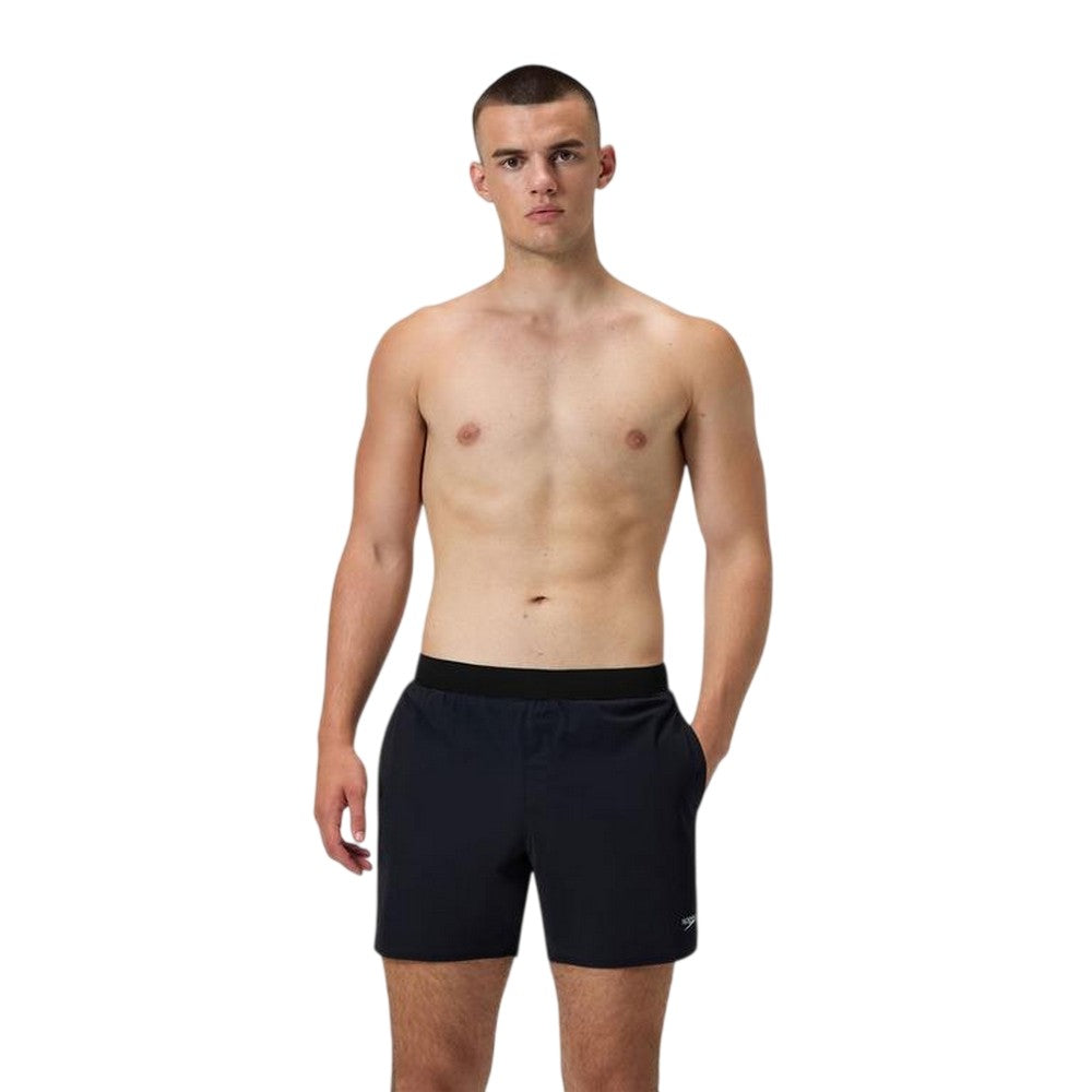 Antracite - Front - Speedo Mens Lookout Swim Shorts